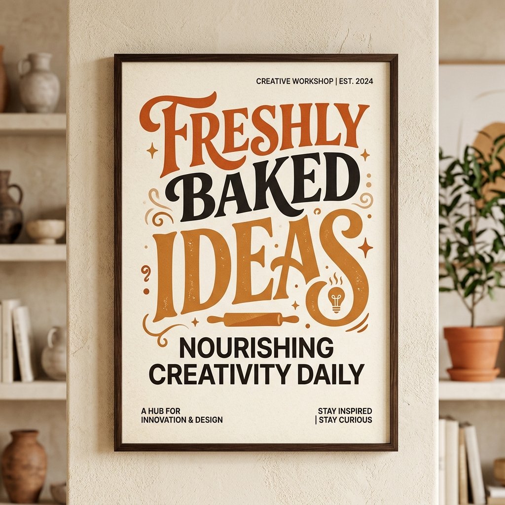 Fresh Ideas Poster